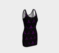 Robe moulante - Purple Qc