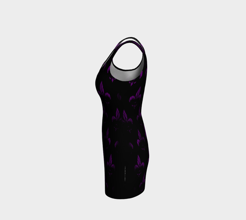 Robe moulante - Purple Qc