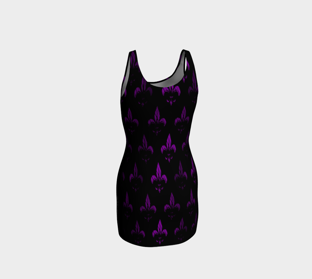 Robe moulante - Purple Qc